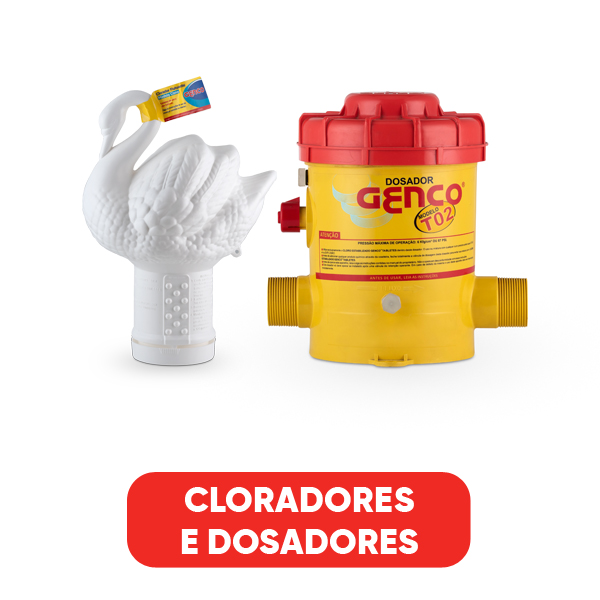 Clorador Flutuante GENCO® Modelo Flor de Lótus