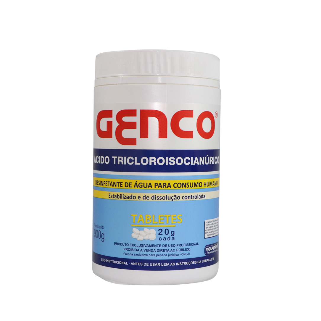 Ácido Tricloroisocianúrico GENCO® em tabletes