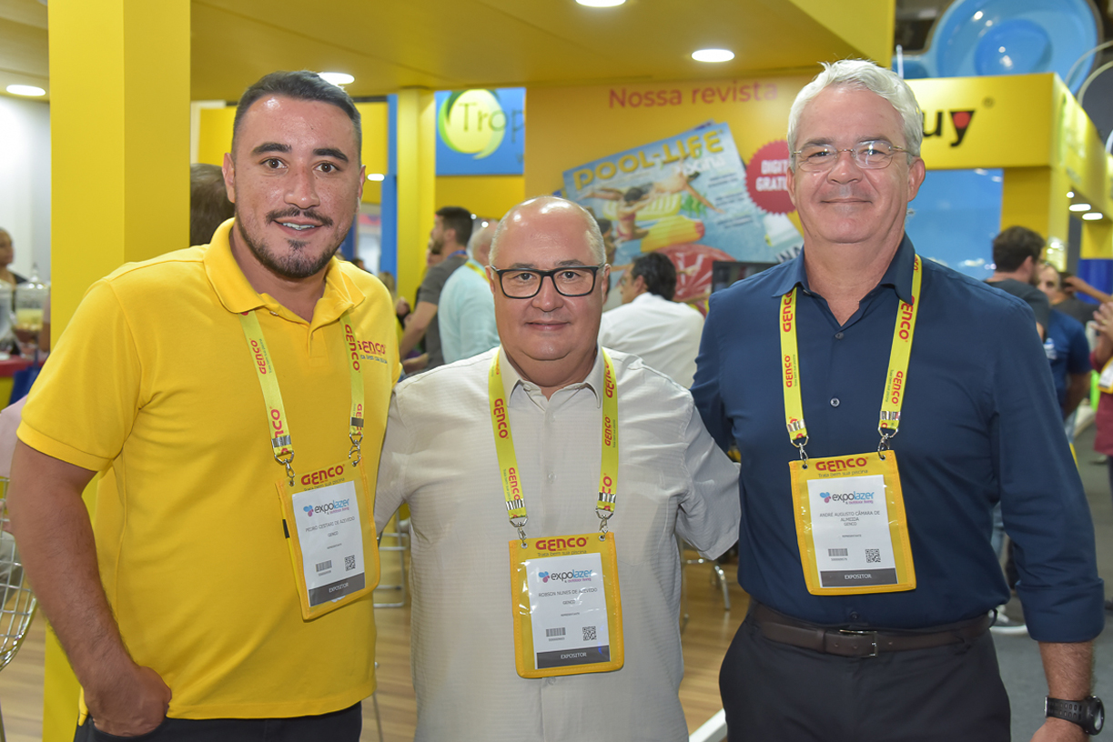 Pedro, Robson e André - Representantes Genco