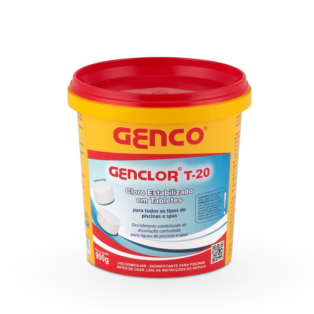 GENCLOR® T-20 TABLETES CLORO ESTABILIZADO